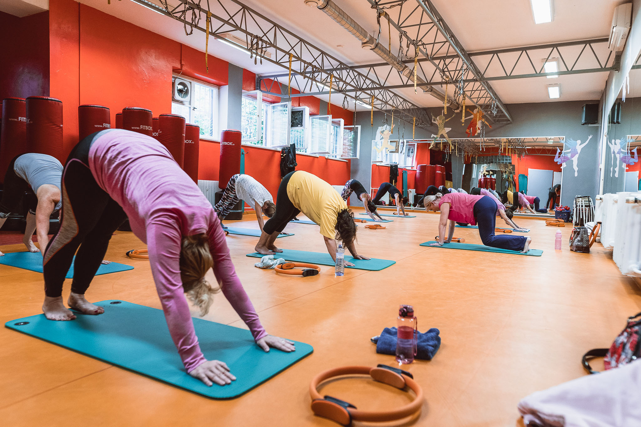 cvičení jóga, zdraví, protažení, teplice next studio fitness centrum